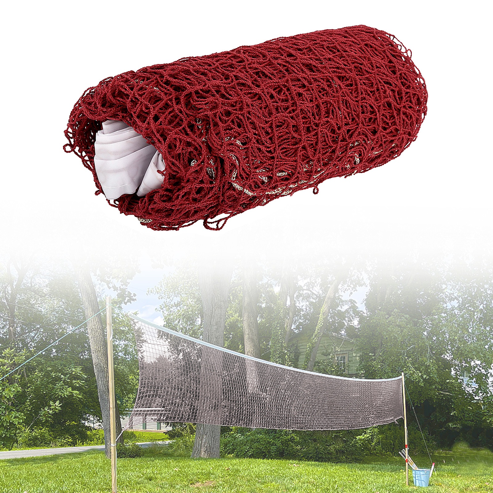 Outdoor Sports Net - Sports Badminton Net 2 Colors Portable