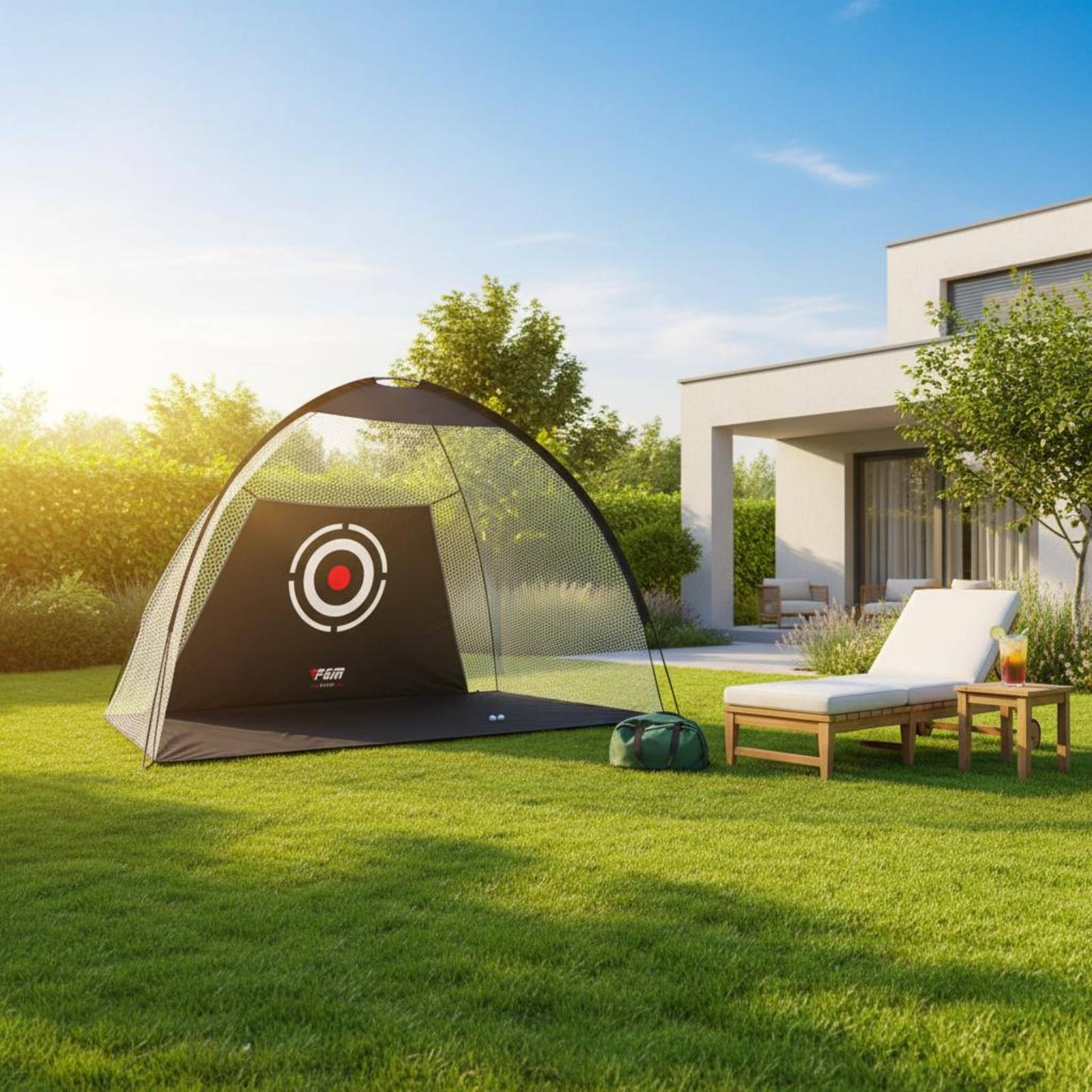 Outdoor Sports Net - Golf Practice Net Easy Setup Indoor