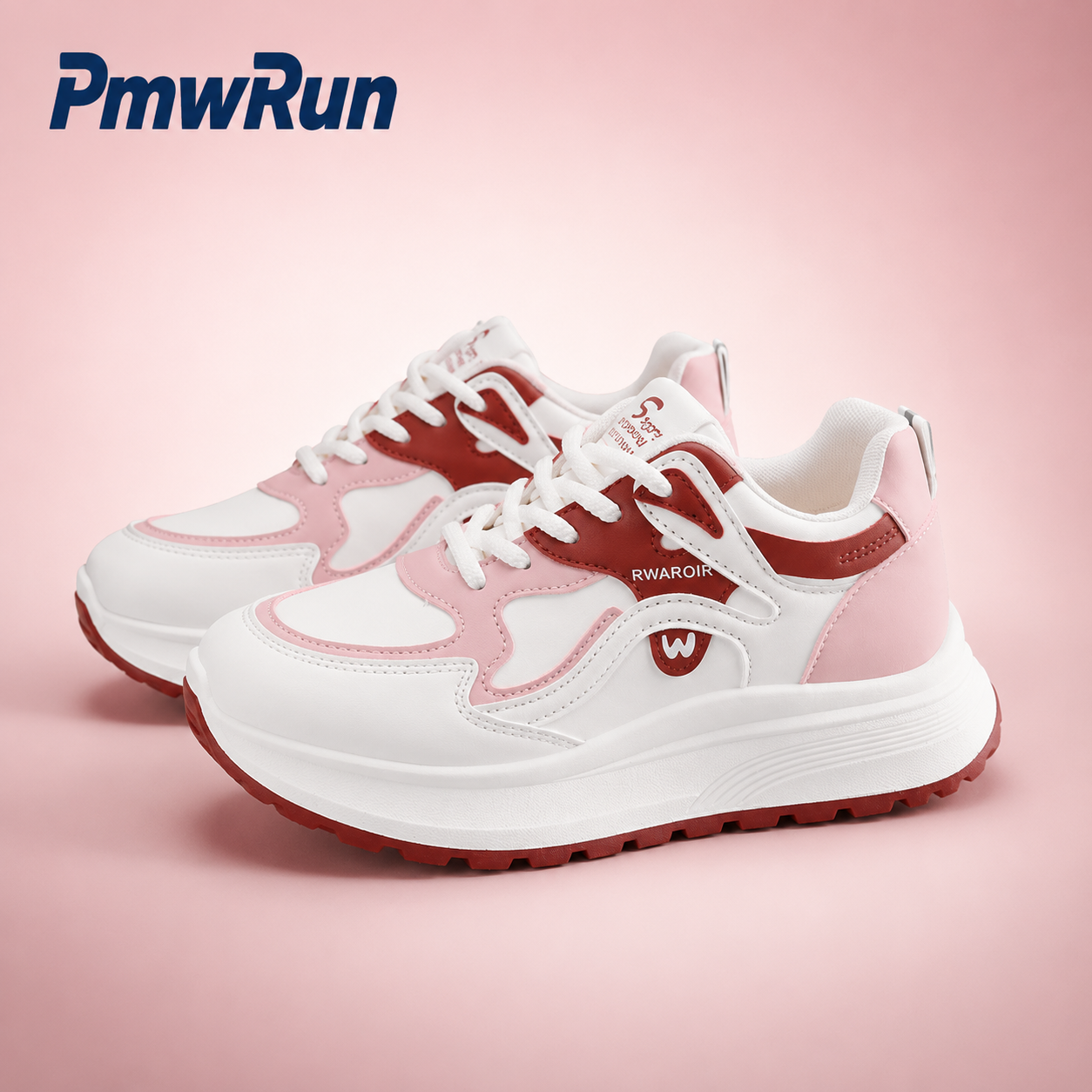 Outdoor Sport With Sticks - Autumn Sport Shoes For Women PU
