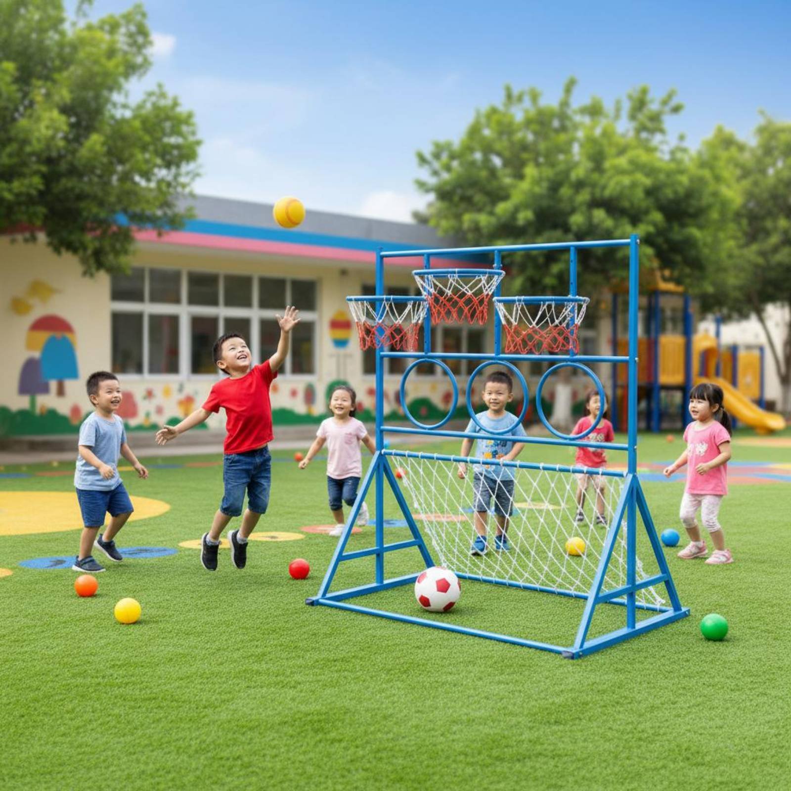 Multi Sport Game Stand Outdoor - Outdoor Sports Center review and price