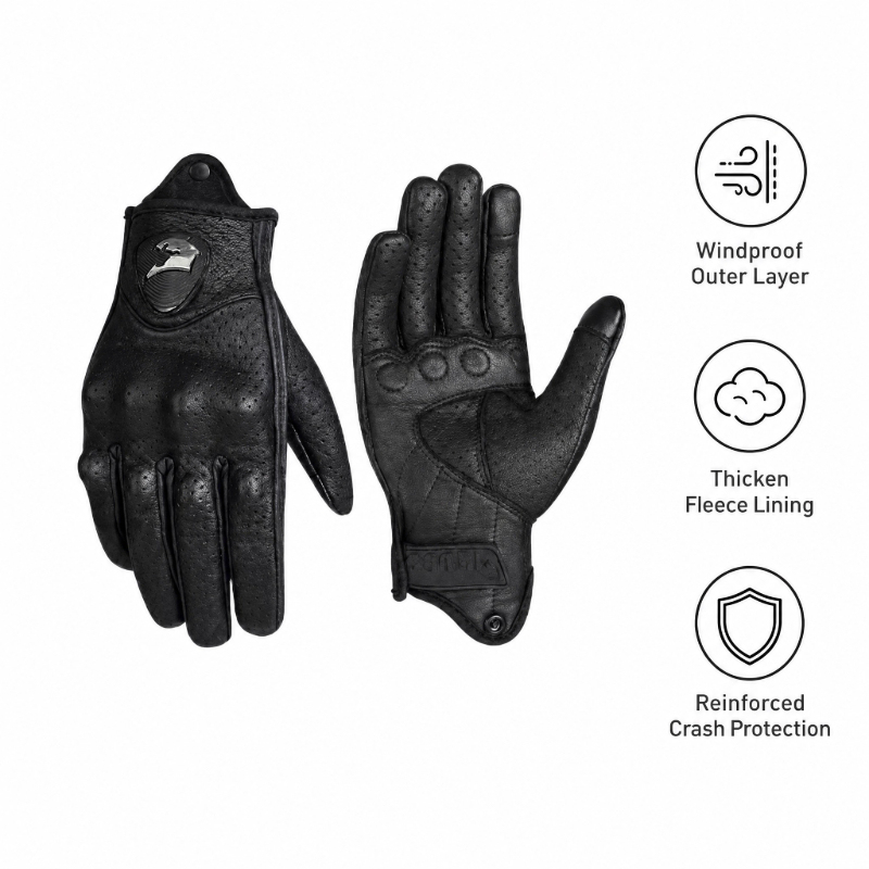 Retro Motorcycle Gloves Men Wo - Horse Riding Glove review and price