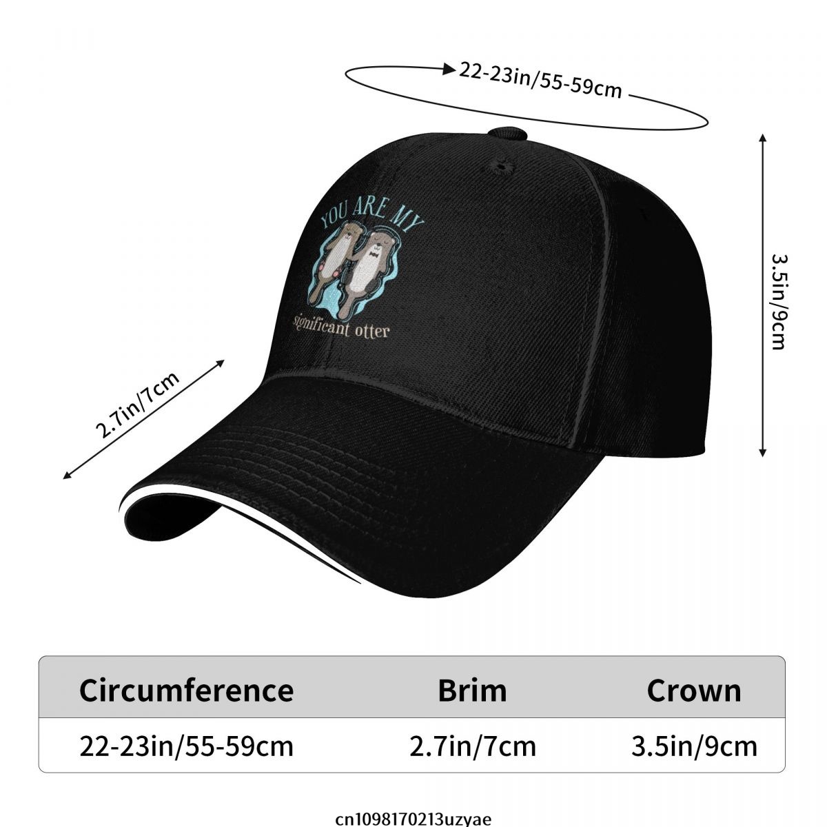 Significant Otter Baseball Cap - Outdoor Sport Hat review and price