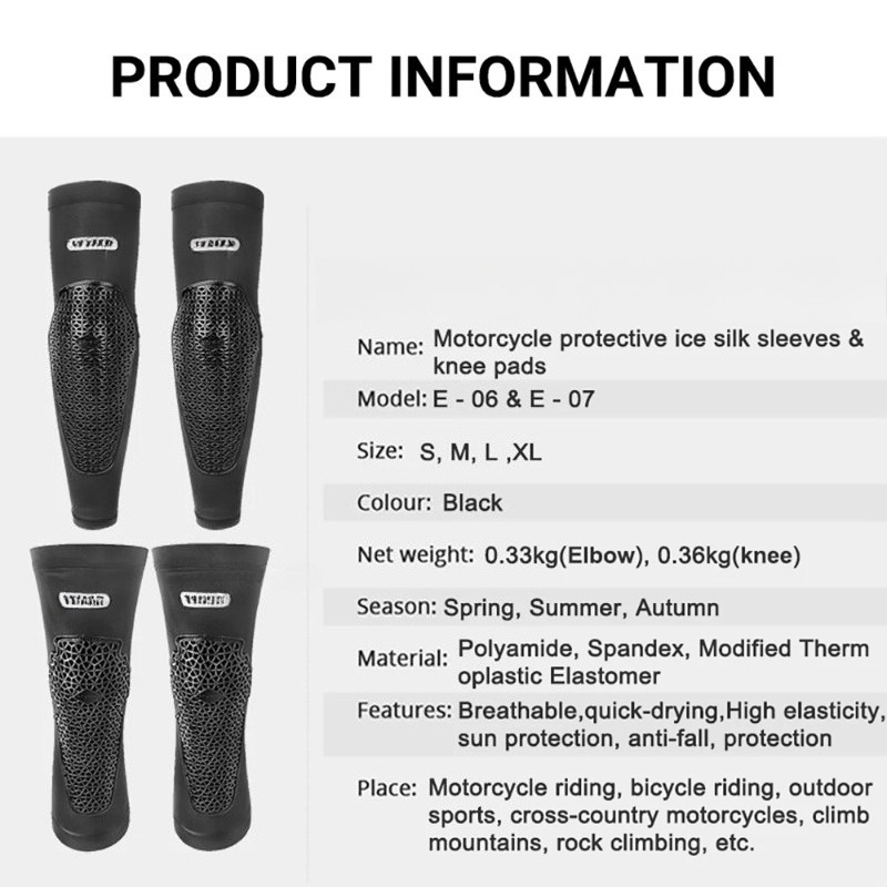 Anti-fall Knee Elbow Pads, Hig - Mtb Elbow Pad review and price