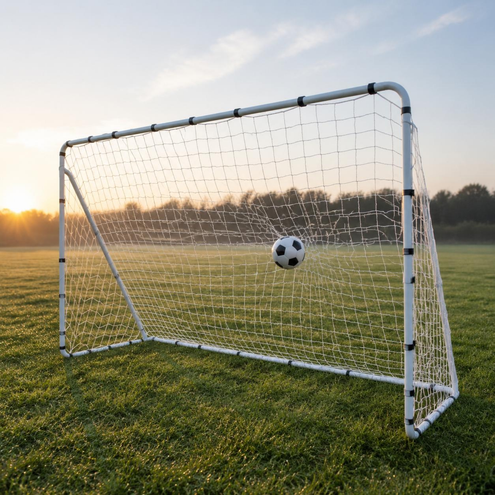 Steel Soccer Goal Indoor Outdo - Outdoor Sports Net review and price