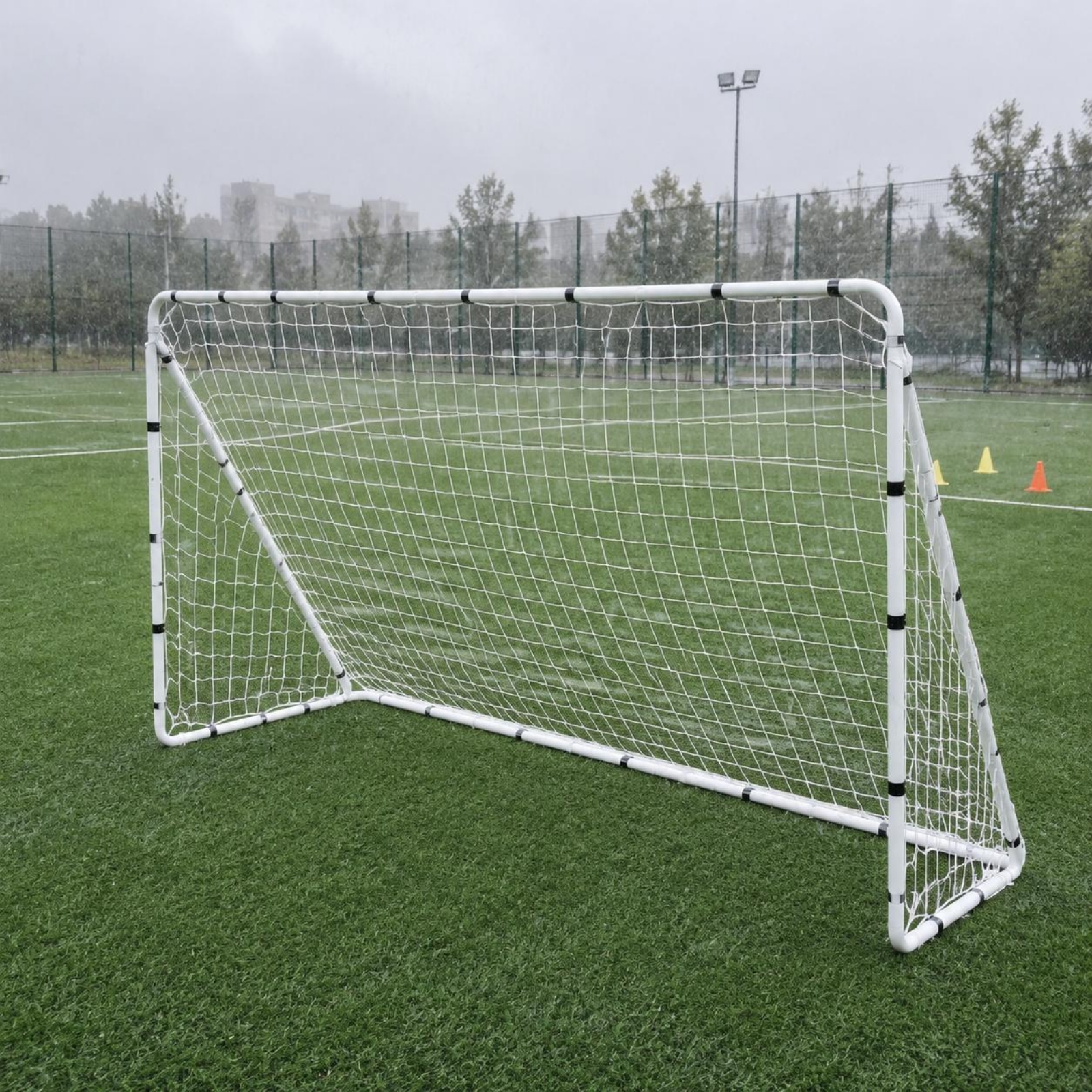 Steel Soccer Goal Indoor Outdo - Outdoor Sports Net review and price