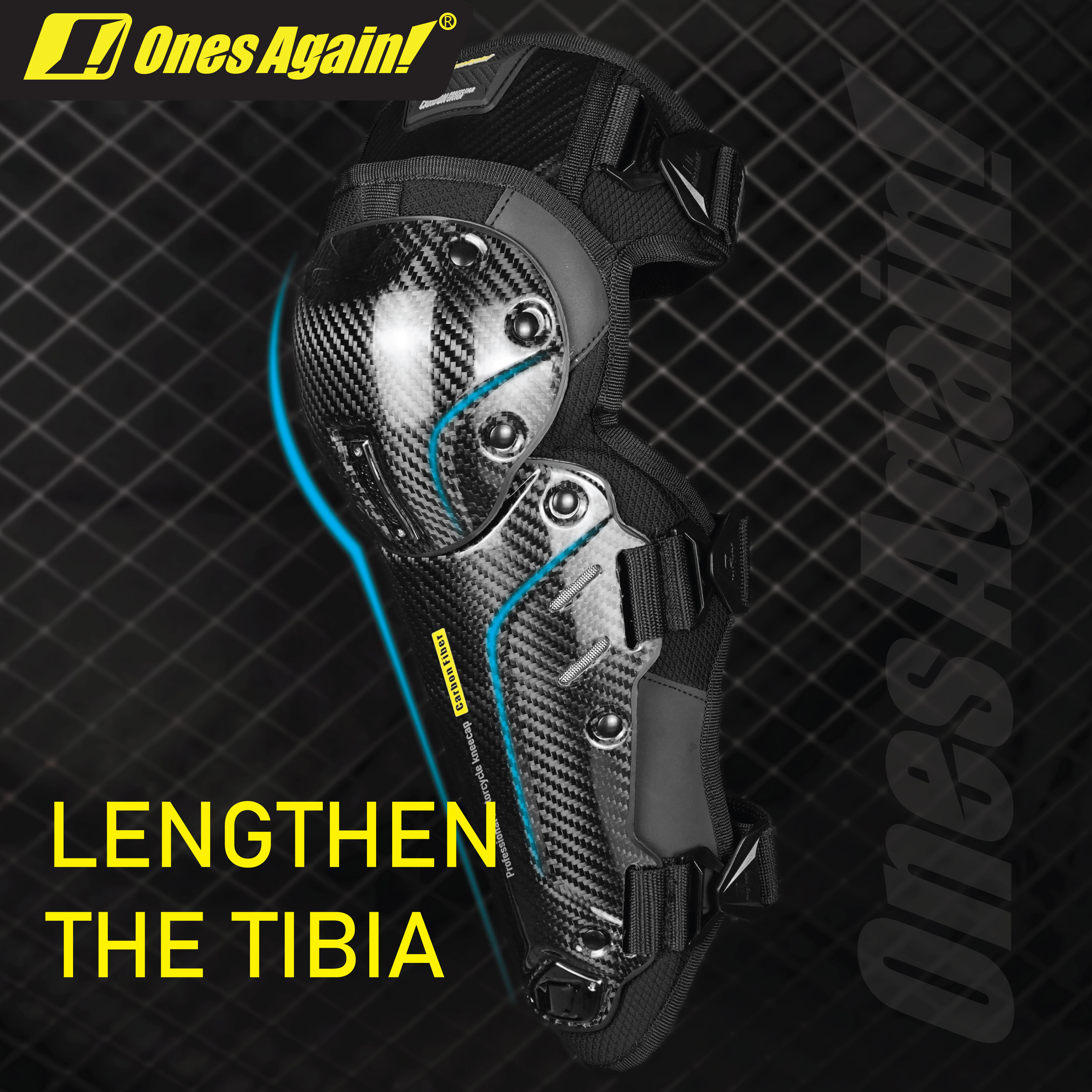 Ones again! Carbon fiber motor - Mtb Elbow Pad review and price