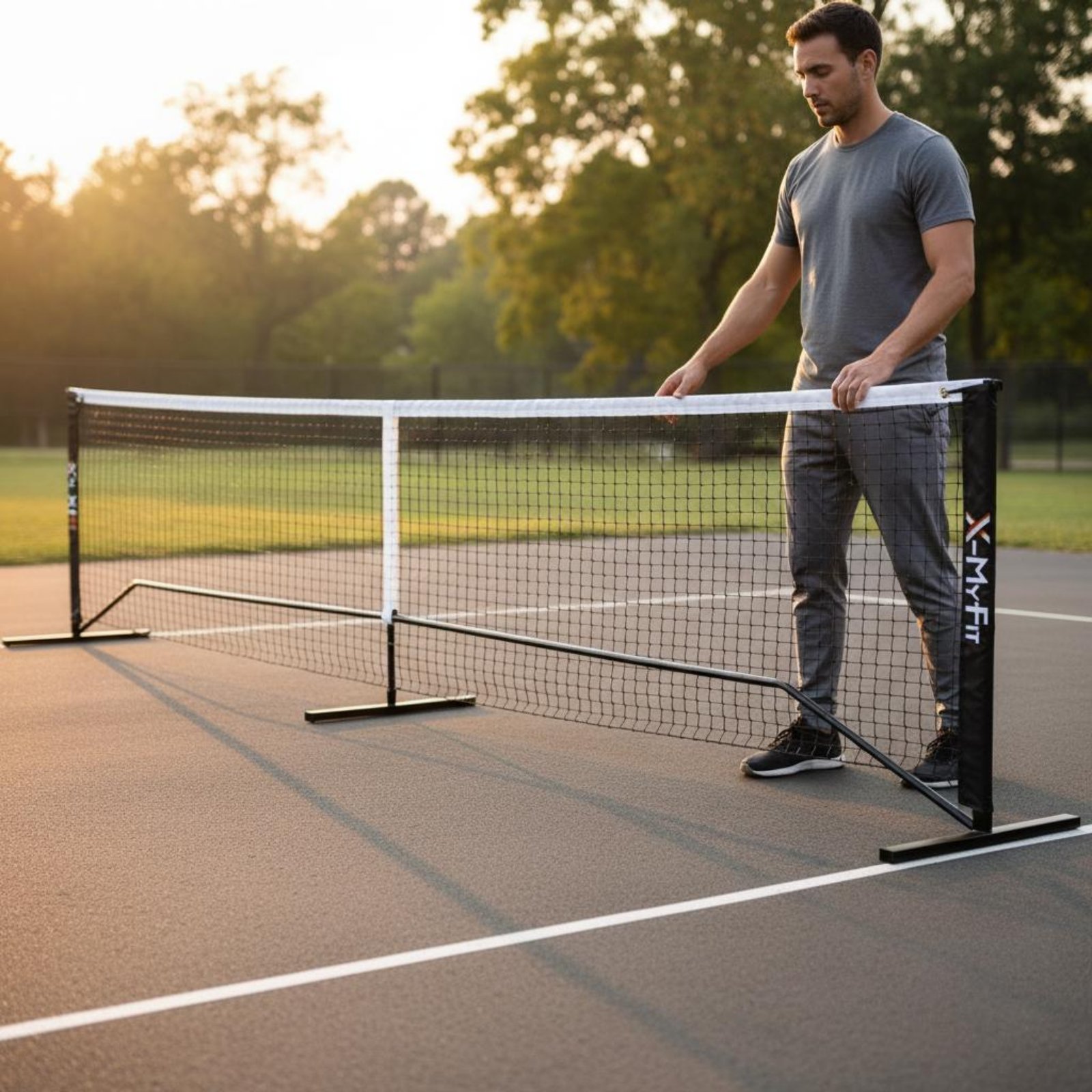 Portable Pickleball Net Indoor - Outdoor Sports Net review and price