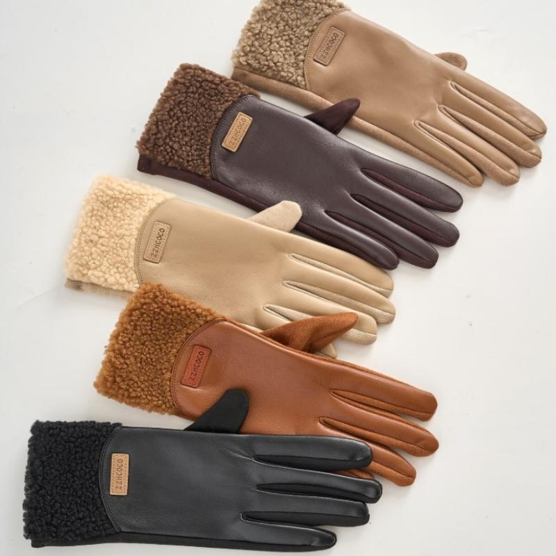1Pair New Winter Thickened Fle - Horse Riding Glove review and price