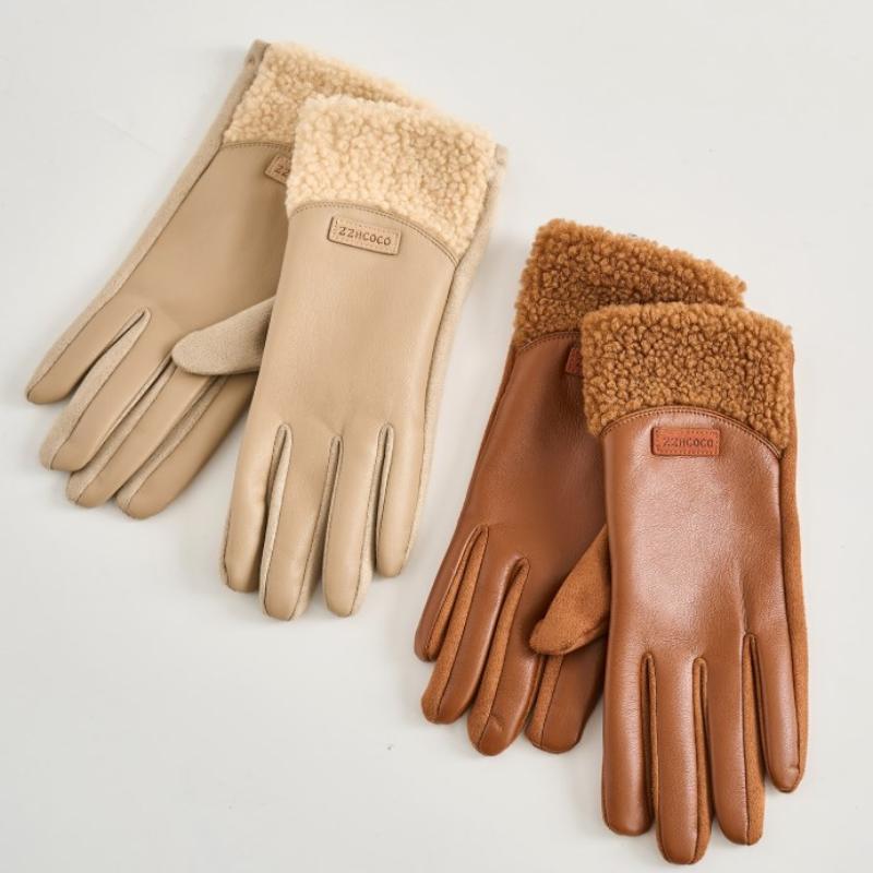 1Pair New Winter Thickened Fle - Horse Riding Glove review and price