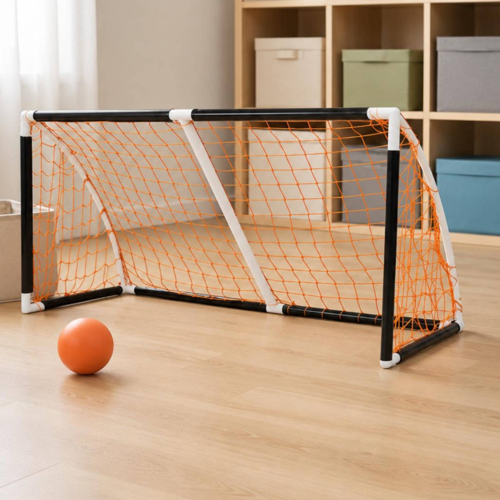 Portable Soccer Goal Orange Ne - Outdoor Sports Net review and price