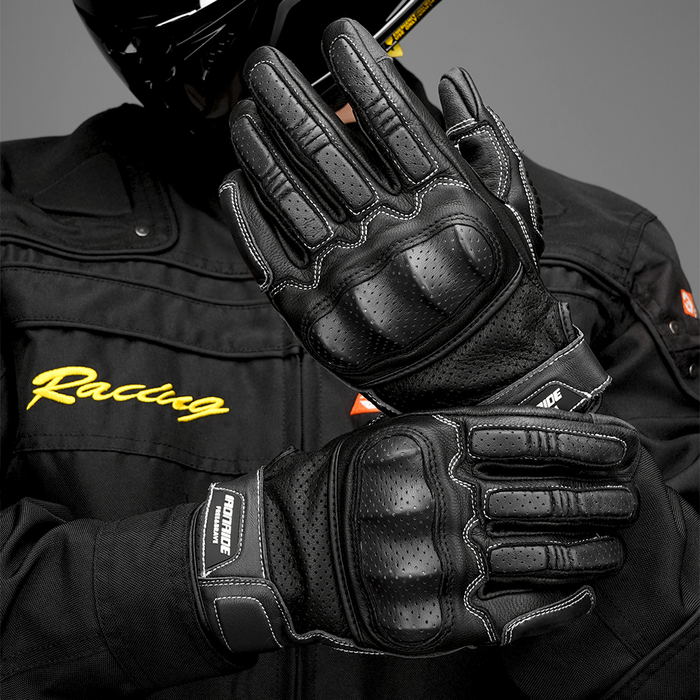 New Motorcycle Retro Leather G - Horse Riding Glove review and price
