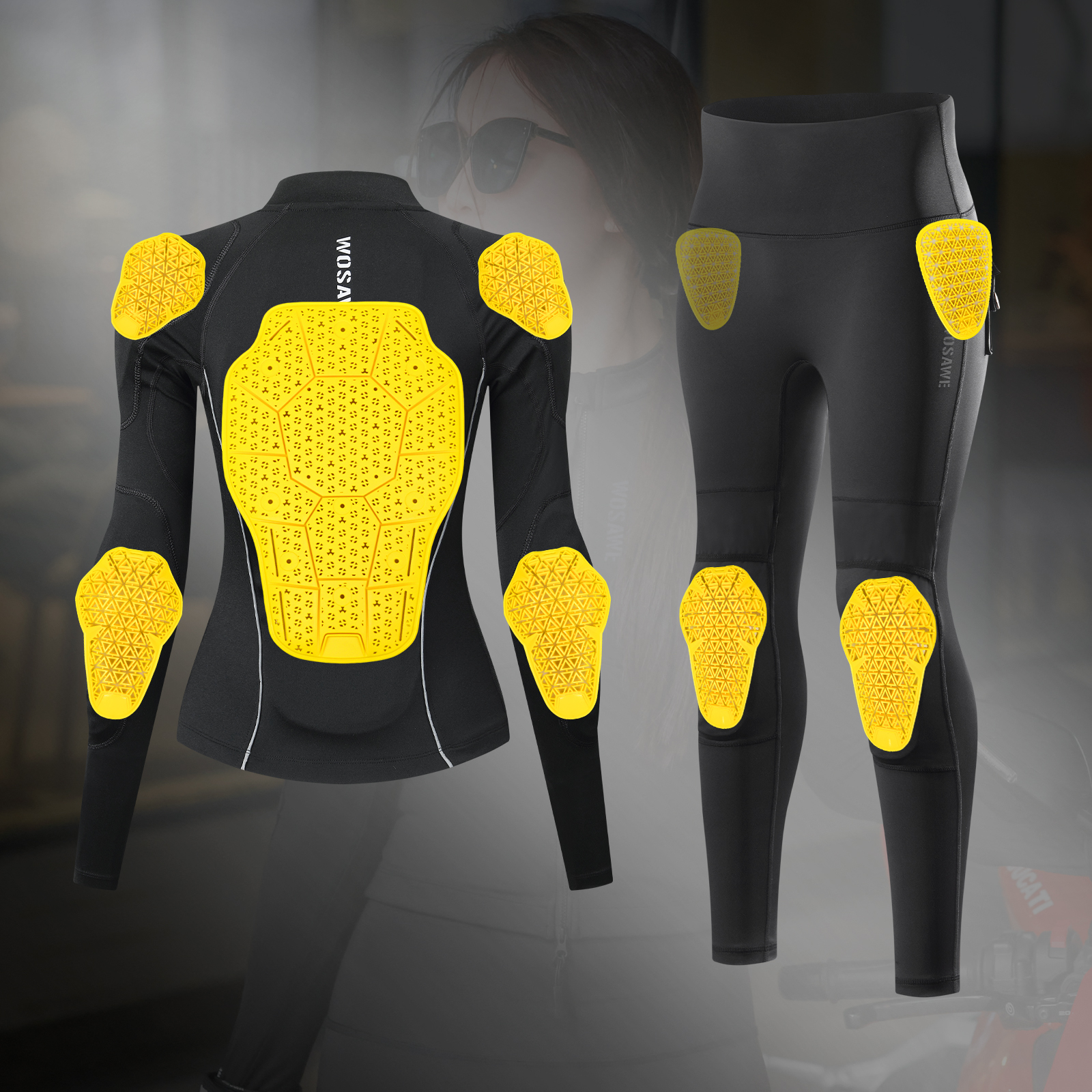 WOSAWE Summer Breathable Motor - Mtb Elbow Pad review and price