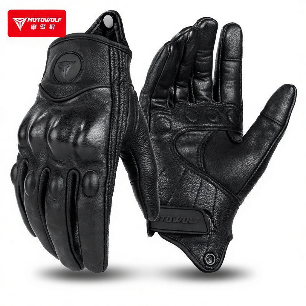 MOTOWOLF Motorcycle Gloves Men - Horse Riding Glove review and price